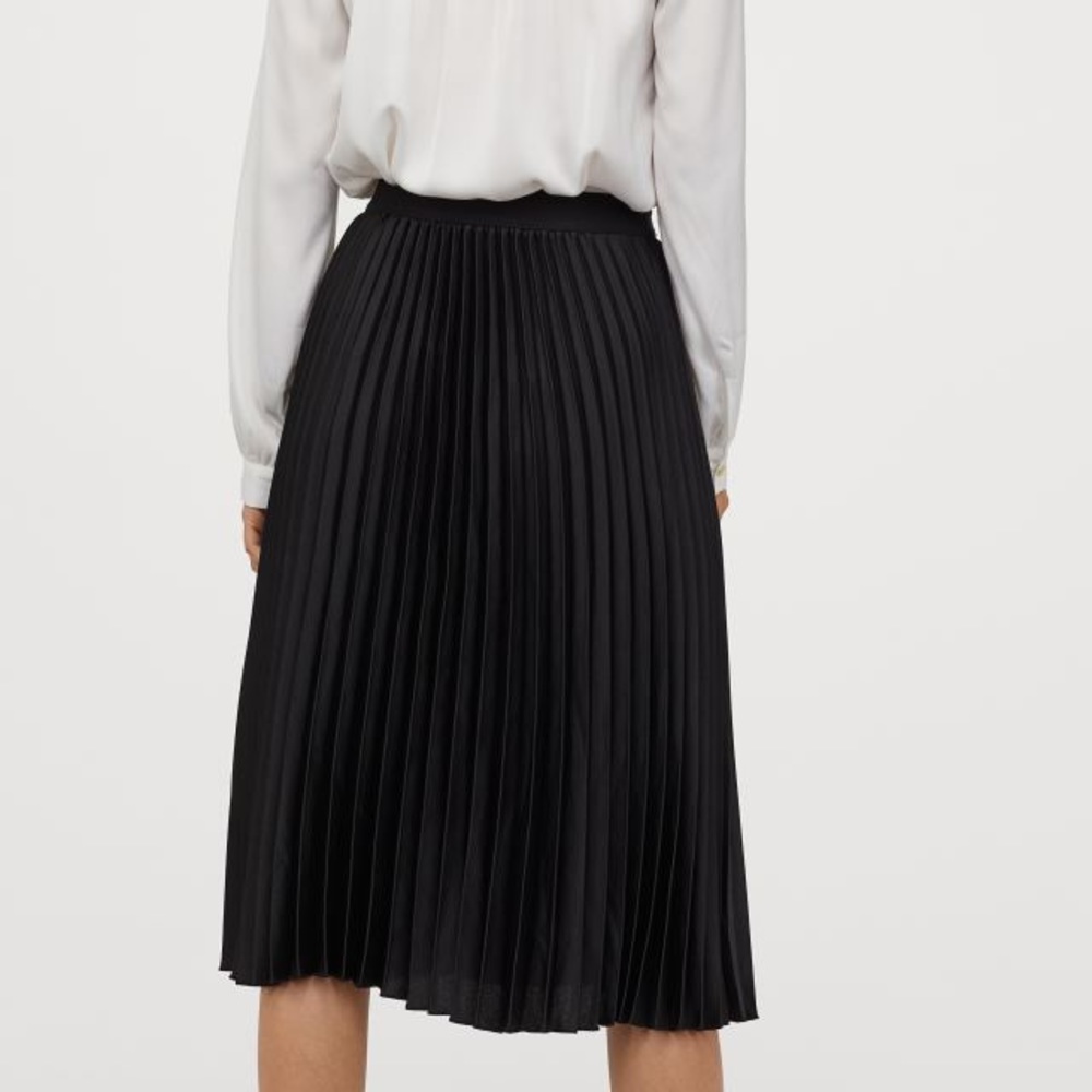 Accordion Midi Skirt